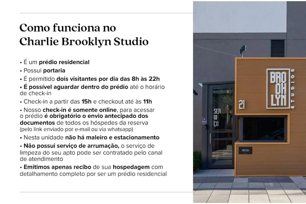 Charlie Brooklyn Studios São Paulo Apartamento